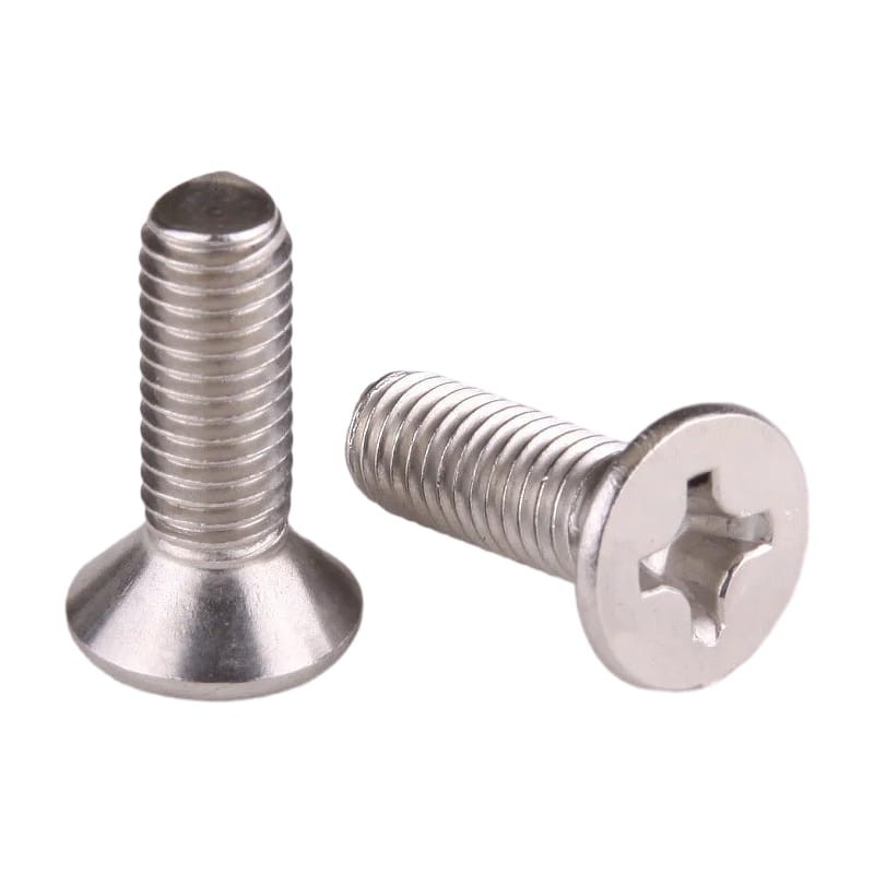 Scriúnna Ceann Countersunk Cruach Dhosmálta